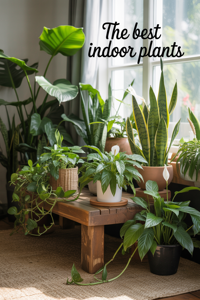 indoor plants to clean the air