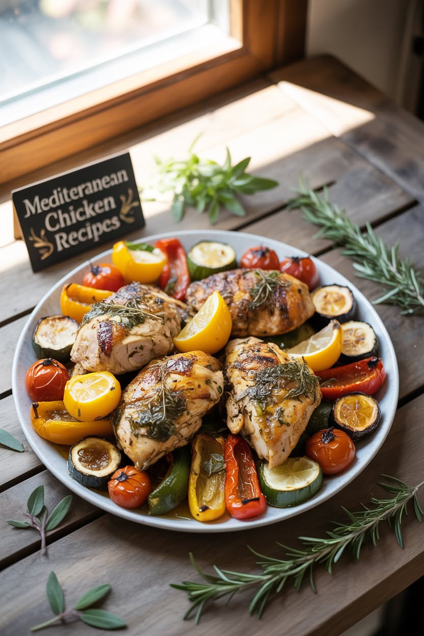 10 Mediterranean Chicken Recipes That Are Actually Healthy