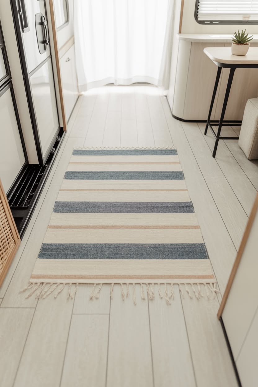 Beach-Themed RV Interior Remodel & Decor Ideas