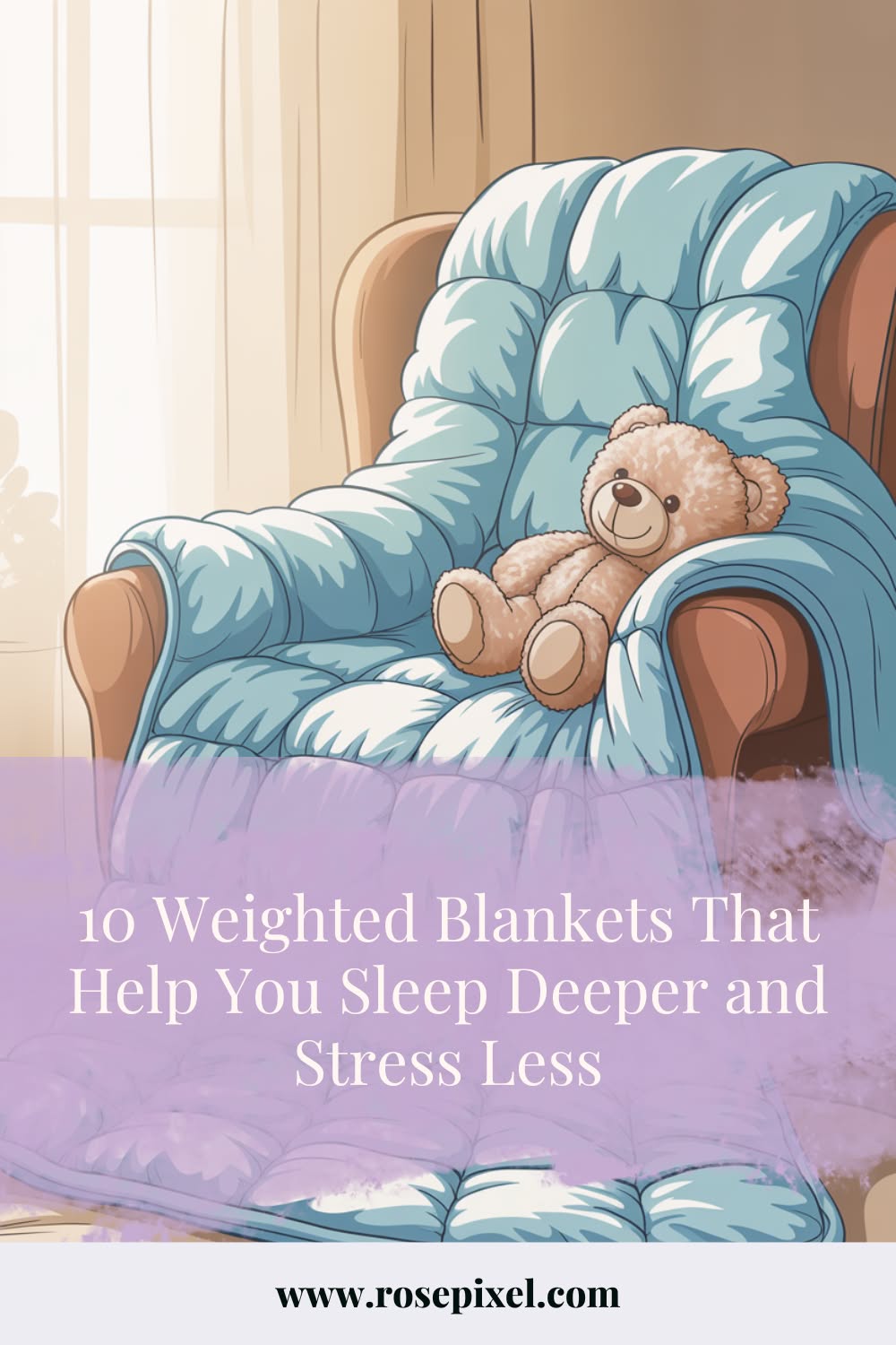 10 Calming Weighted Blankets for Stress and Better Sleep